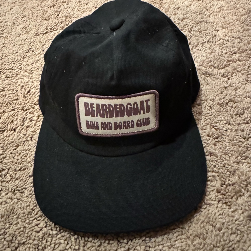 Bearded Goat Black Hat - Men's Accessory